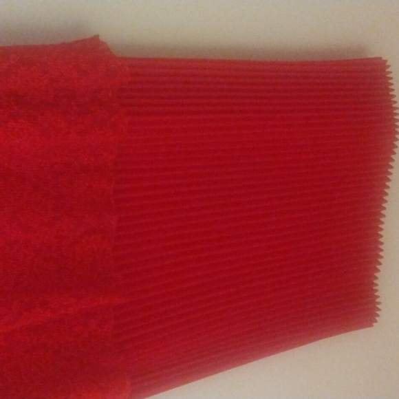 Size 22W Red lace dress. 2 separate pieces. Take a look... - Picture 3 of 13